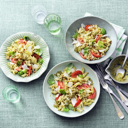 Recept Mini penne con pesto e pomodori Grand'Italia